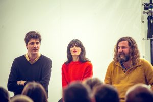 Coco Dávez, Jacobo Bergareche y Simón Partal